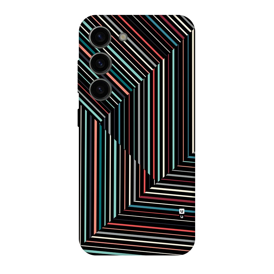 Angulars Stripes Back Case for Galaxy S23