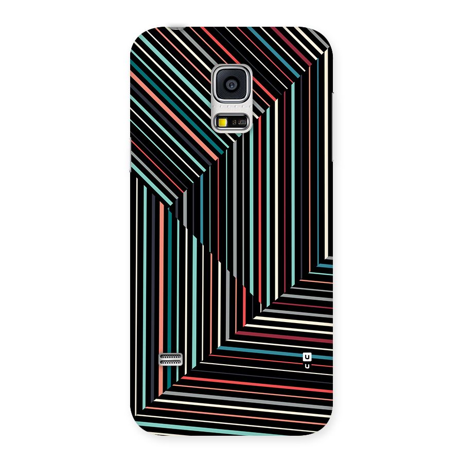 Angulars Stripes Back Case for Galaxy S5 Mini