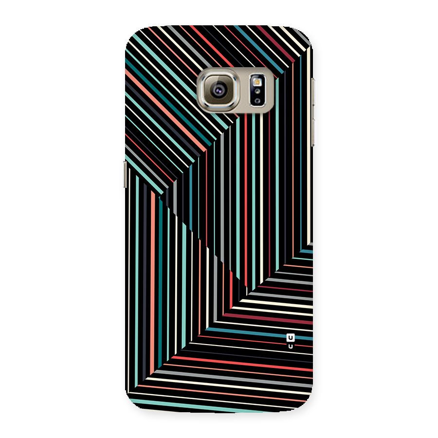 Angulars Stripes Back Case for Galaxy S6 edge