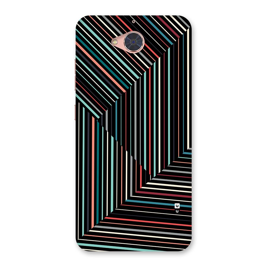 Angulars Stripes Back Case for Gionee S6 Pro