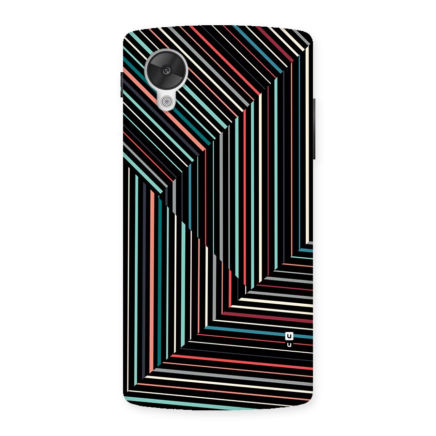 Angulars Stripes Back Case for Google Nexus 5