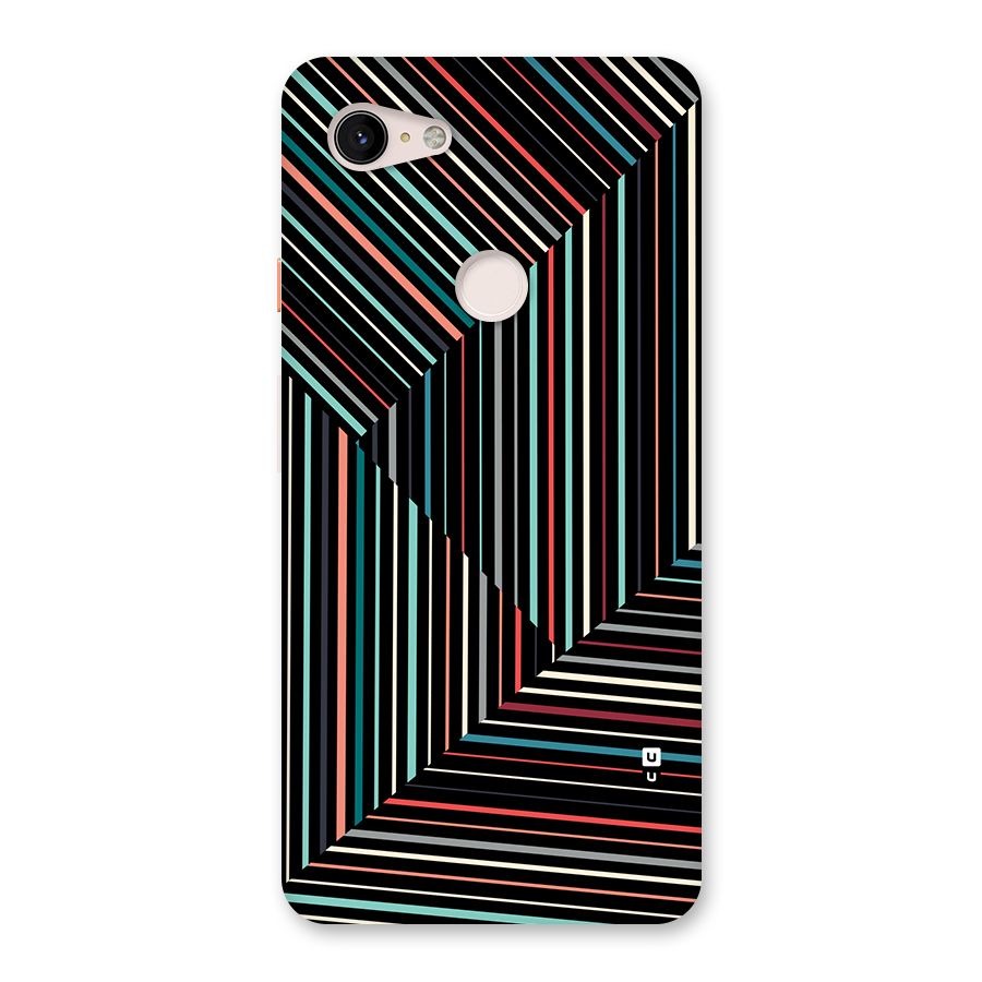 Angulars Stripes Back Case for Google Pixel 3 XL