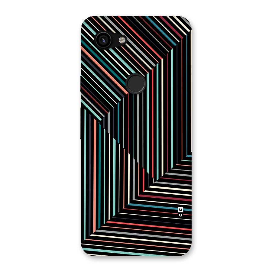 Angulars Stripes Back Case for Google Pixel 3a
