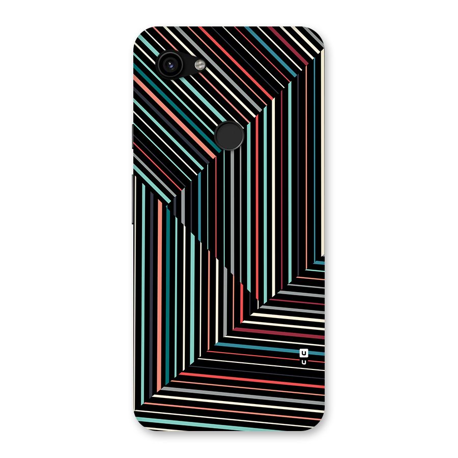 Angulars Stripes Back Case for Google Pixel 3a XL
