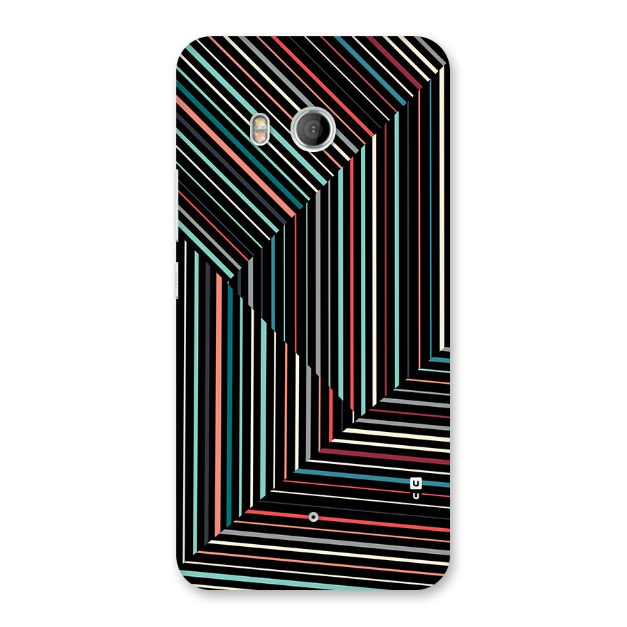 Angulars Stripes Back Case for HTC U11