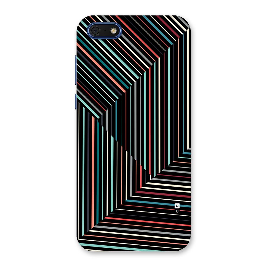 Angulars Stripes Back Case for Honor 7s