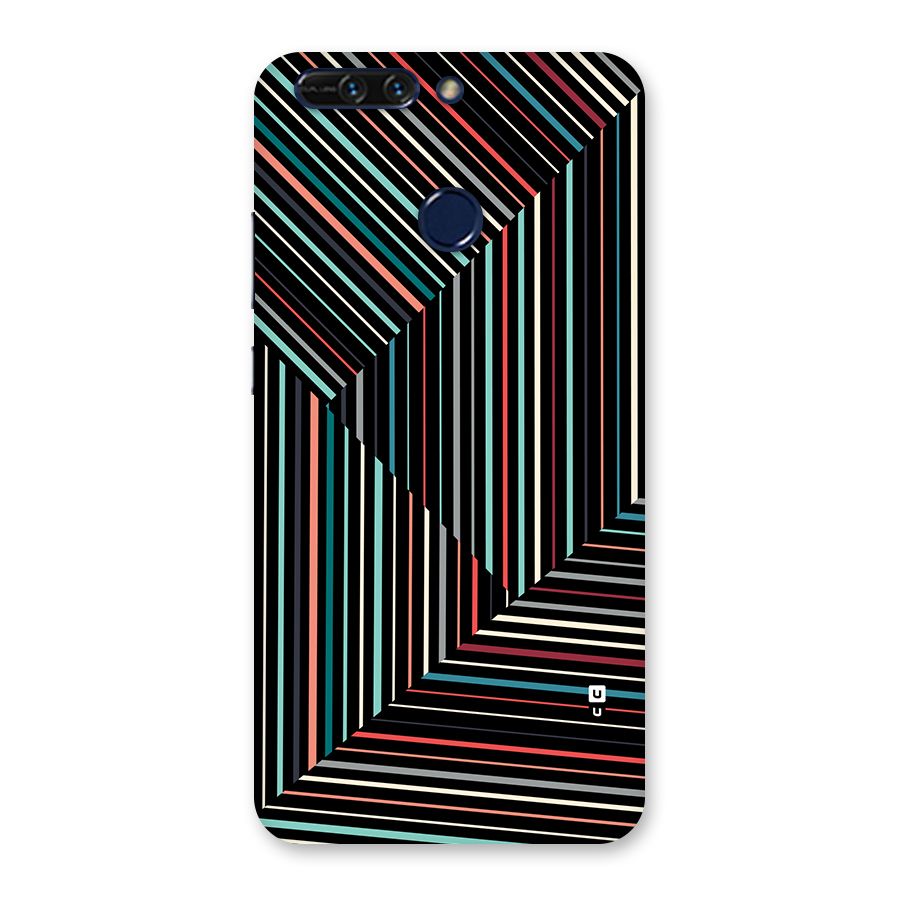 Angulars Stripes Back Case for Honor 8 Pro