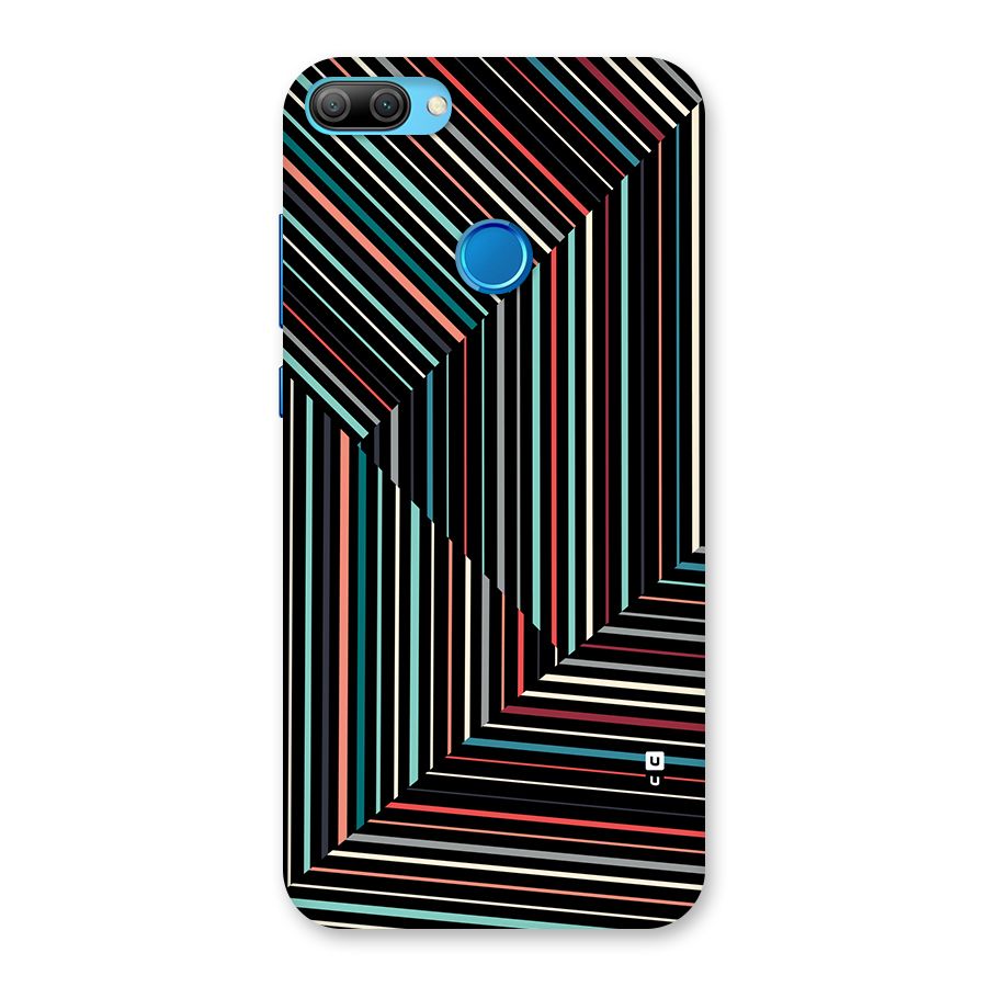Angulars Stripes Back Case for Honor 9N