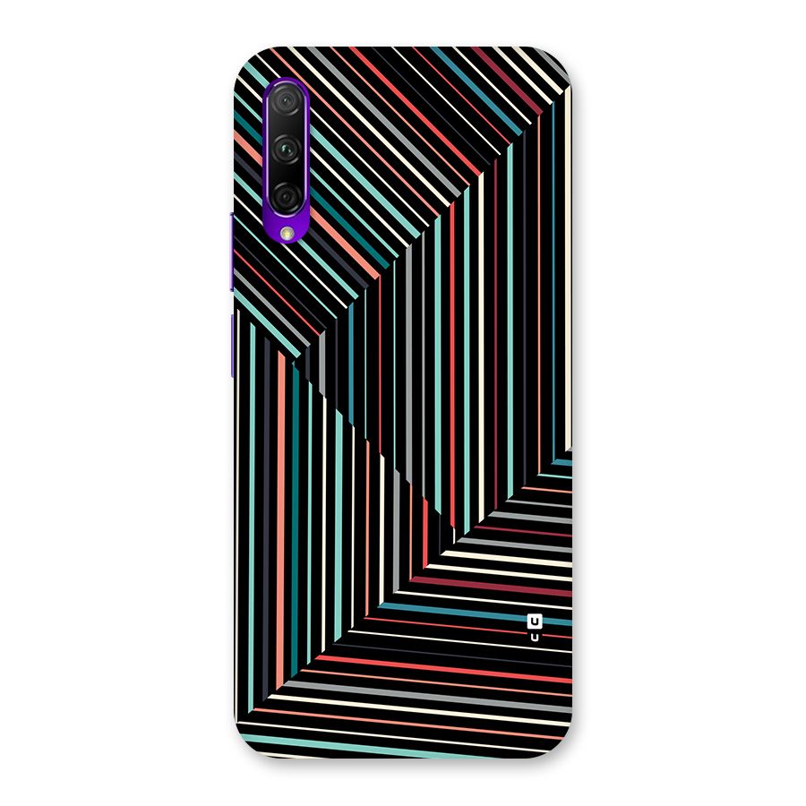 Angulars Stripes Back Case for Honor 9X Pro