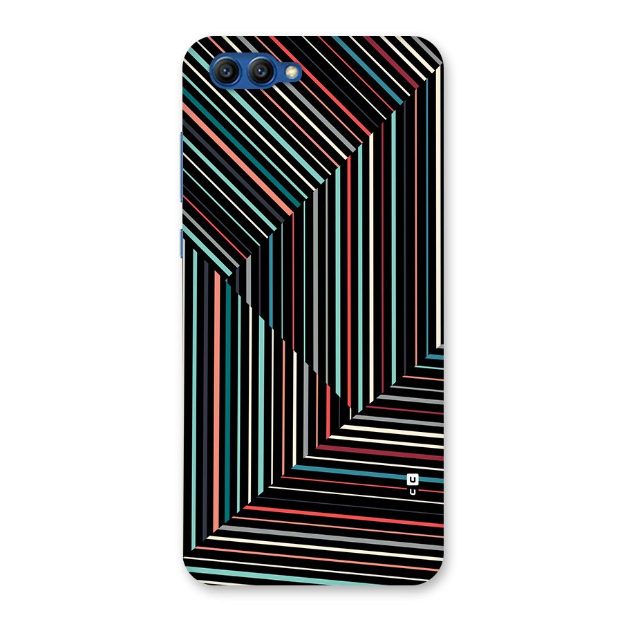 Angulars Stripes Back Case for Honor View 10