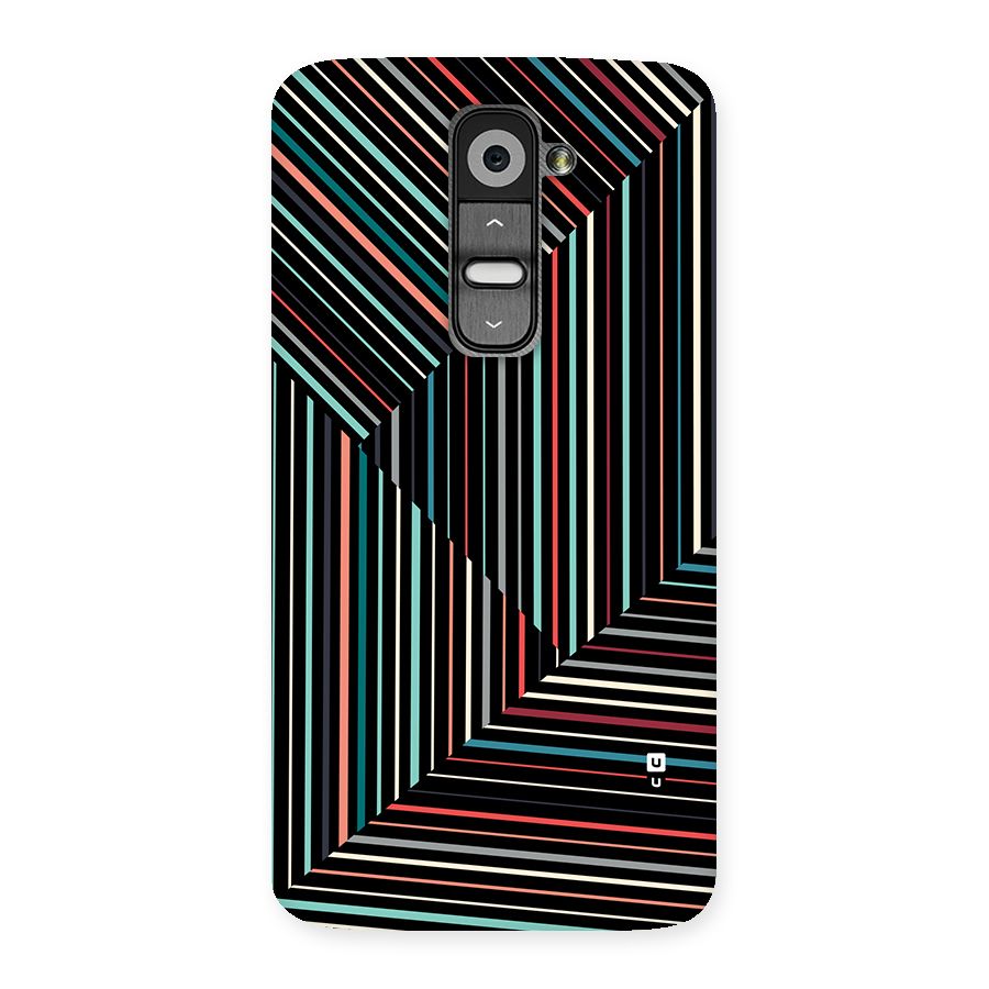 Angulars Stripes Back Case for LG G2