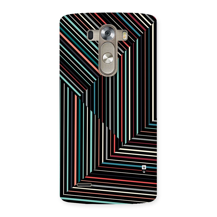 Angulars Stripes Back Case for LG G3