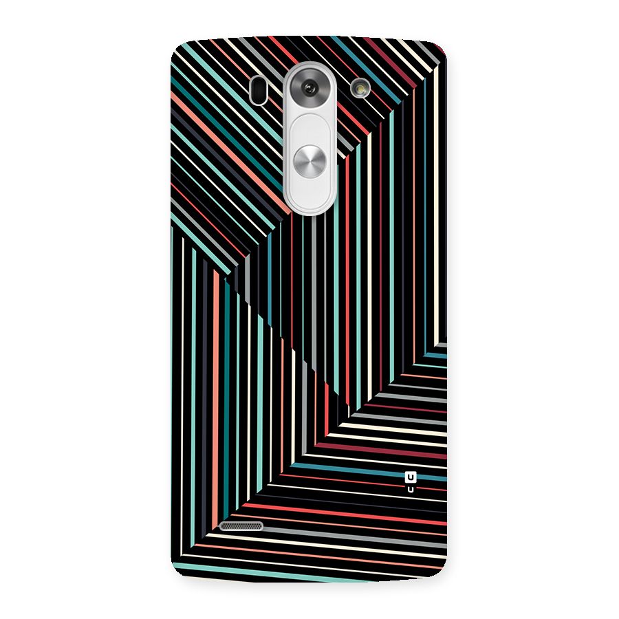 Angulars Stripes Back Case for LG G3 Mini