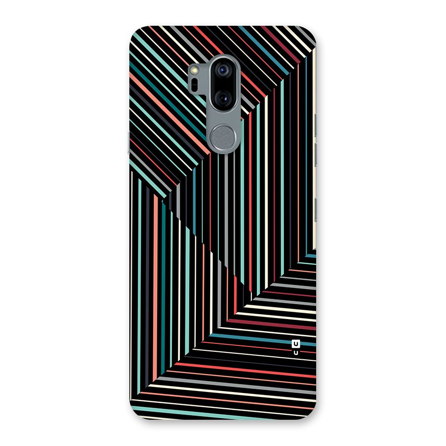 Angulars Stripes Back Case for LG G7