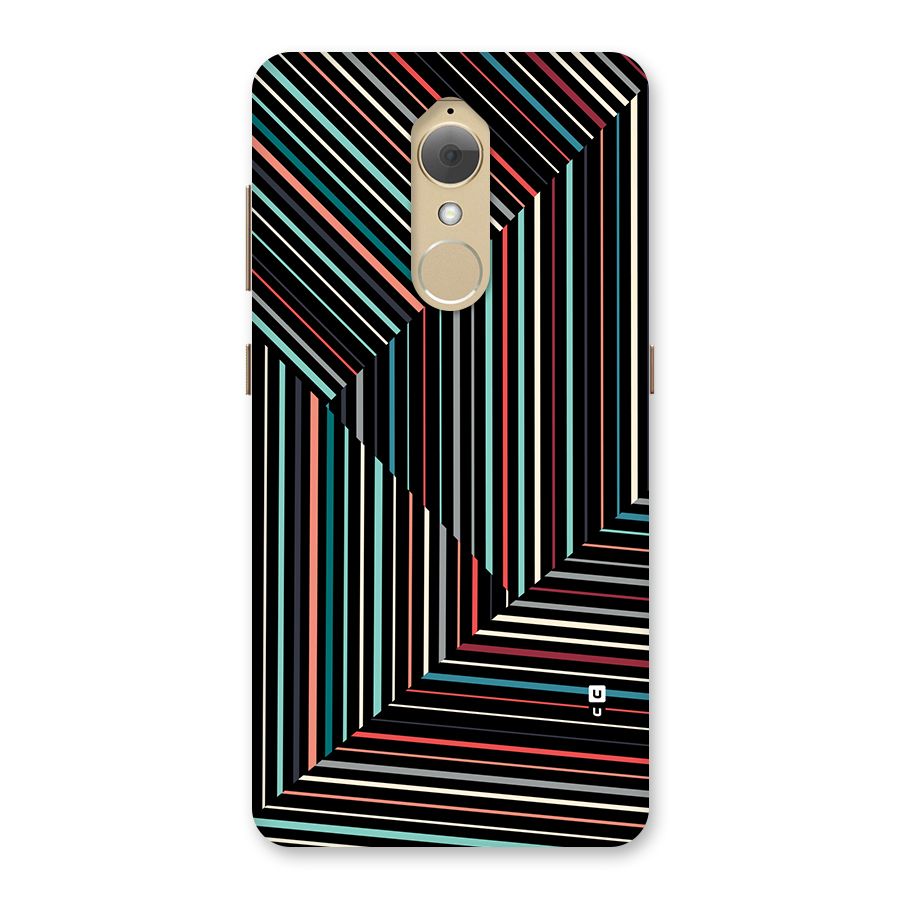 Angulars Stripes Back Case for Lenovo K8