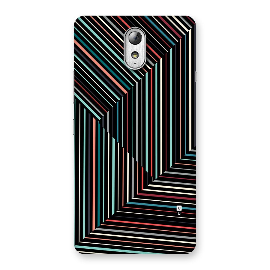 Angulars Stripes Back Case for Lenovo Vibe P1M