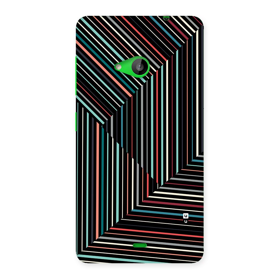 Angulars Stripes Back Case for Lumia 535