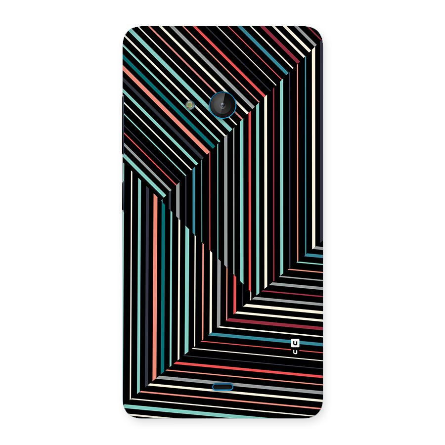 Angulars Stripes Back Case for Lumia 540