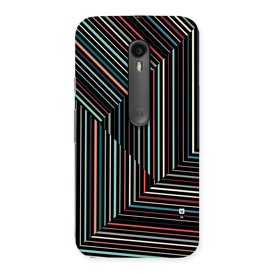 Angulars Stripes Back Case for Moto G3