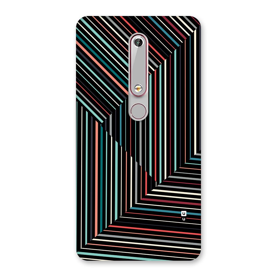 Angulars Stripes Back Case for Nokia 6.1