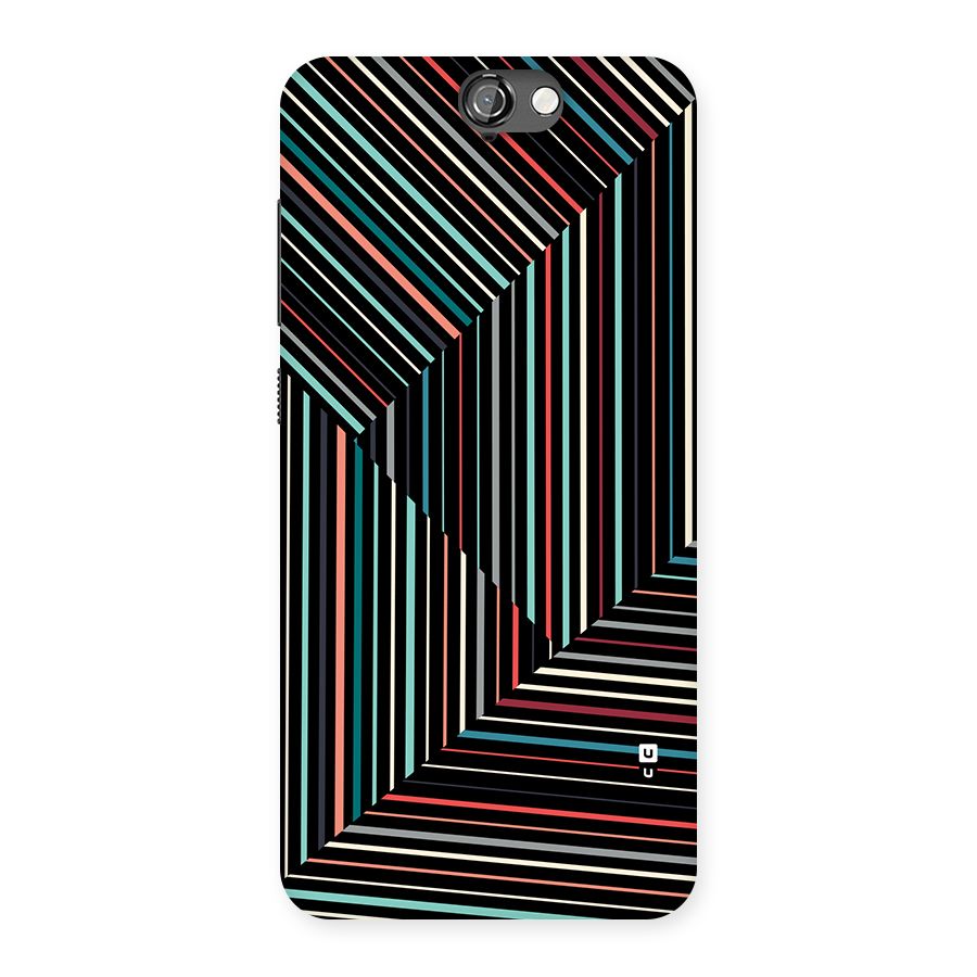 Angulars Stripes Back Case for One A9