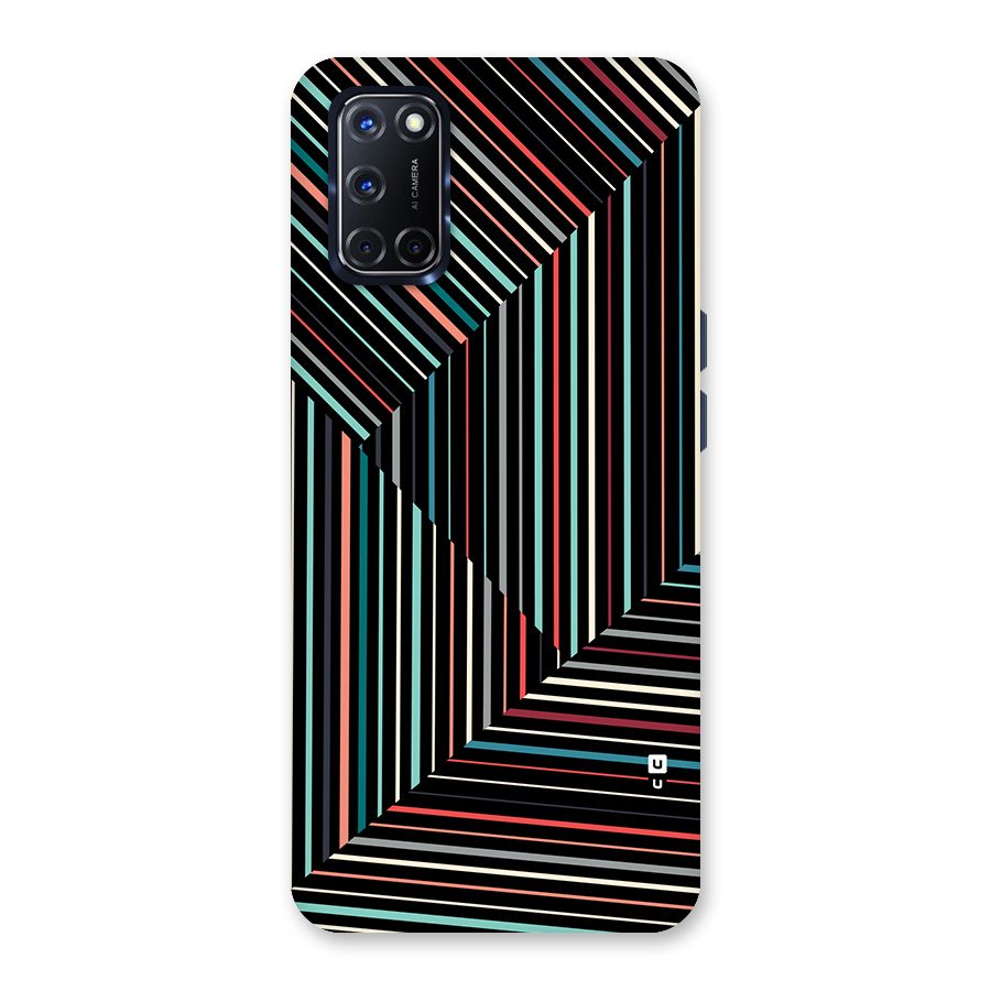 Angulars Stripes Back Case for Oppo A52