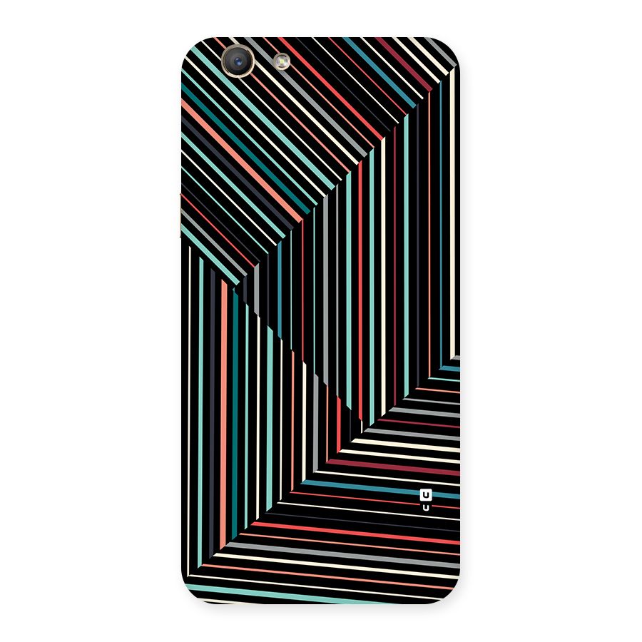 Angulars Stripes Back Case for Oppo A59