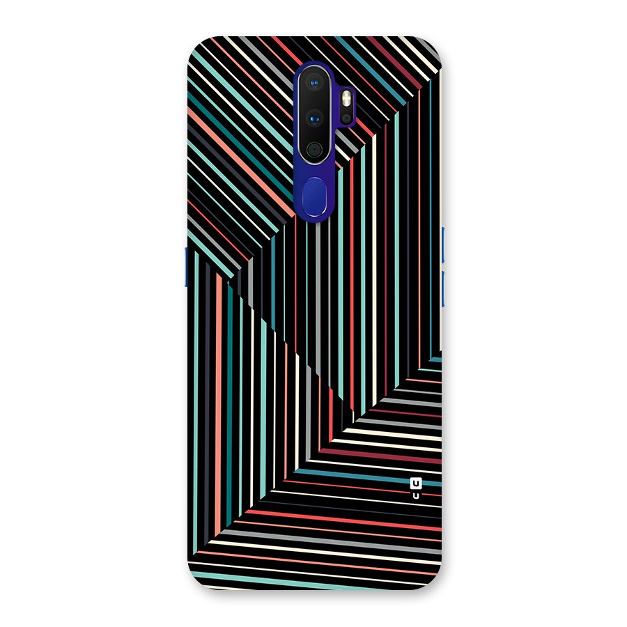 Angulars Stripes Back Case for Oppo A9 (2020)