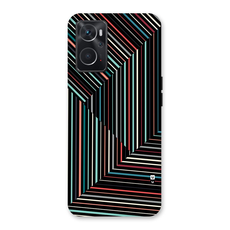 Angulars Stripes Back Case for Oppo K10 4G