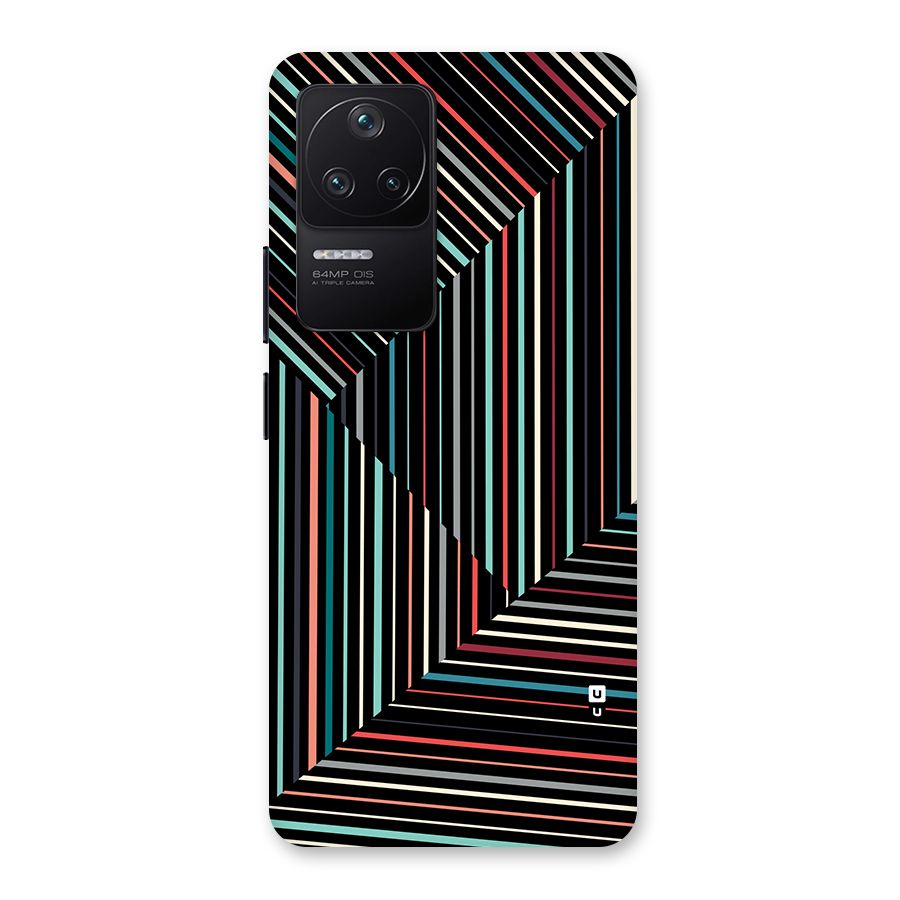 Angulars Stripes Back Case for Poco F4 5G