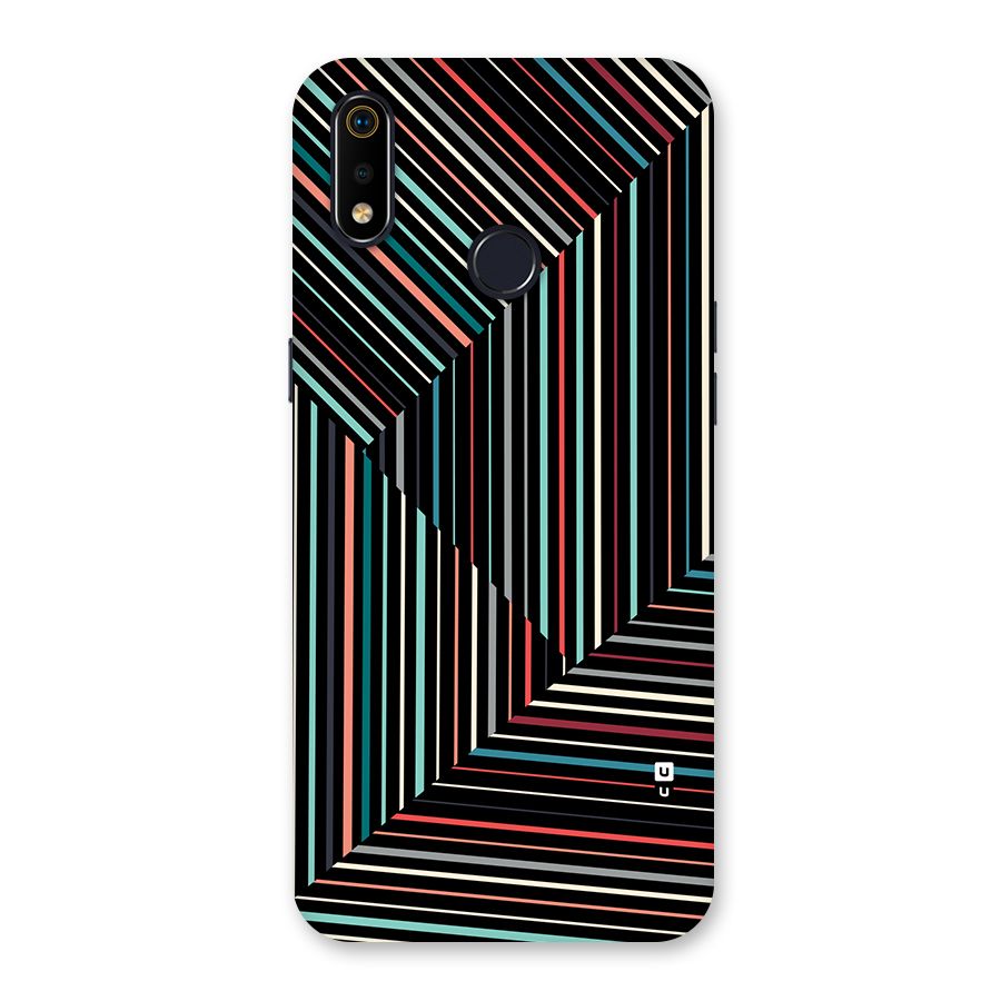 Angulars Stripes Back Case for Realme 3i