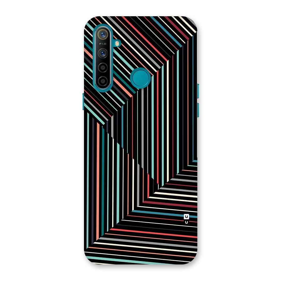 Angulars Stripes Back Case for Realme 5i