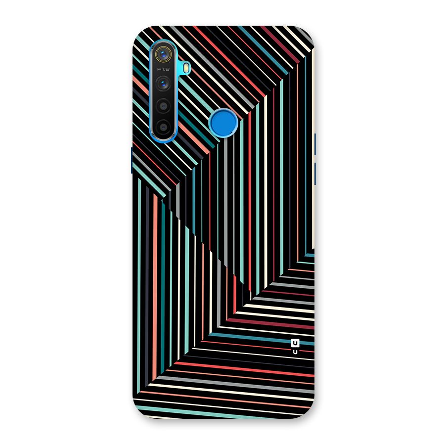 Angulars Stripes Back Case for Realme 5s