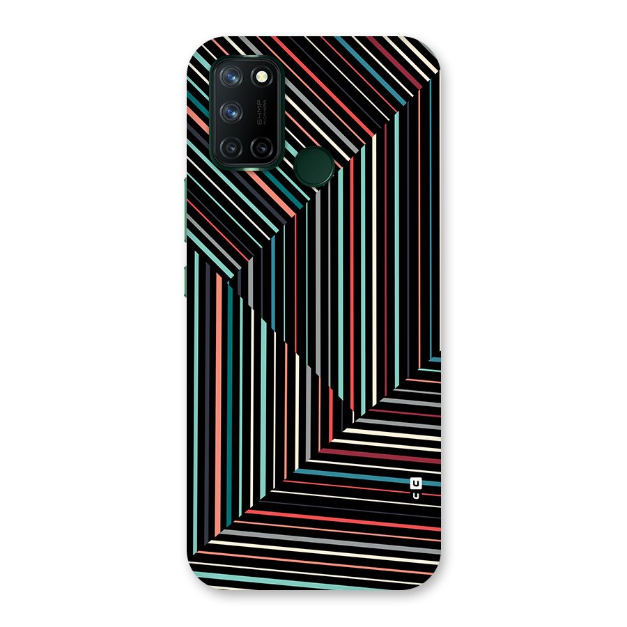 Angulars Stripes Back Case for Realme 7i
