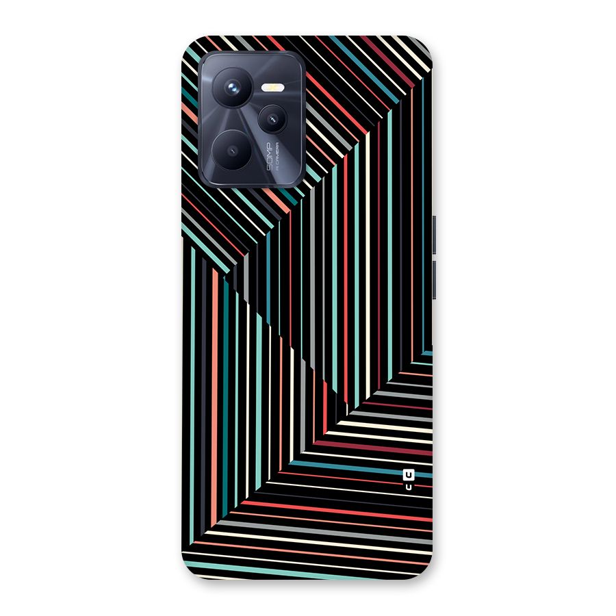 Angulars Stripes Back Case for Realme C35