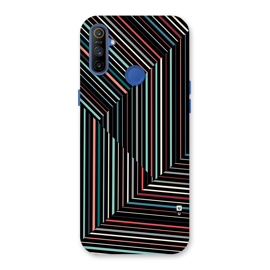 Angulars Stripes Back Case for Realme Narzo 10A