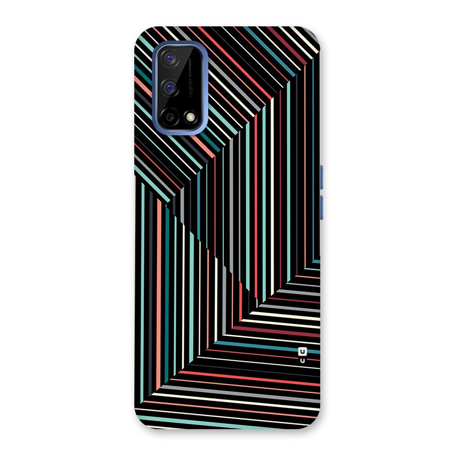 Angulars Stripes Back Case for Realme Narzo 30 Pro