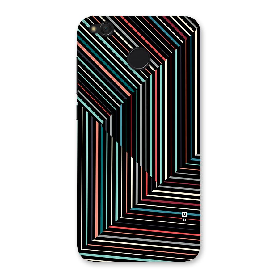 Angulars Stripes Back Case for Redmi 4