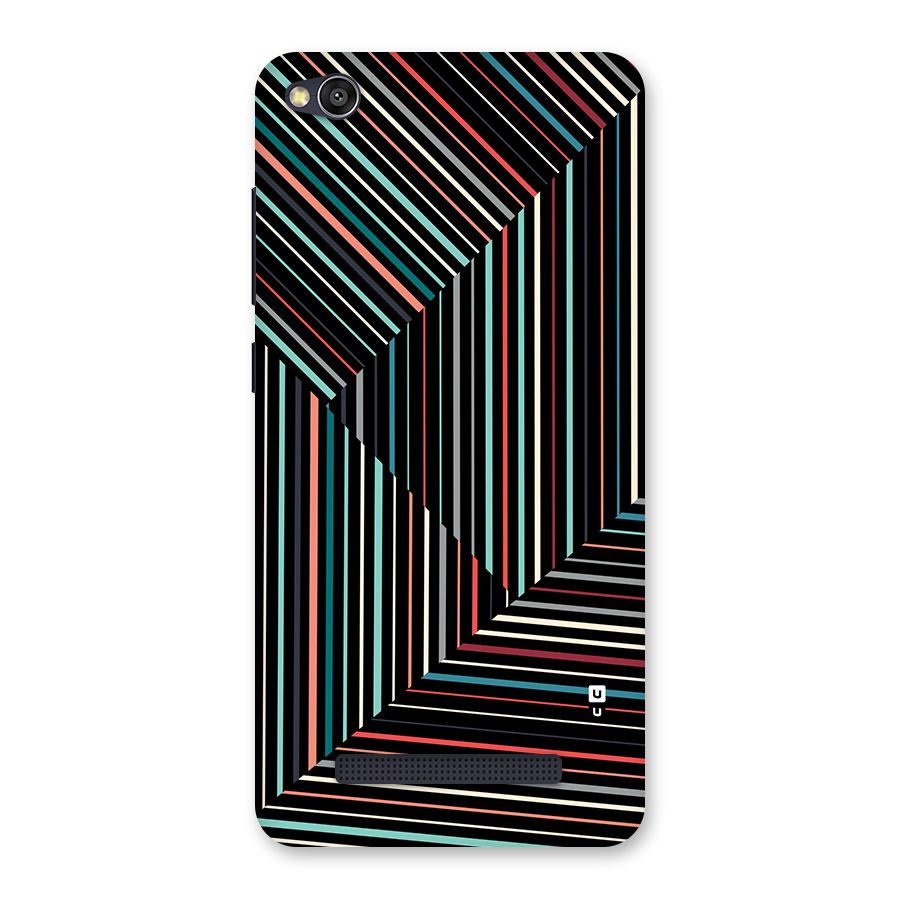 Angulars Stripes Back Case for Redmi 4A