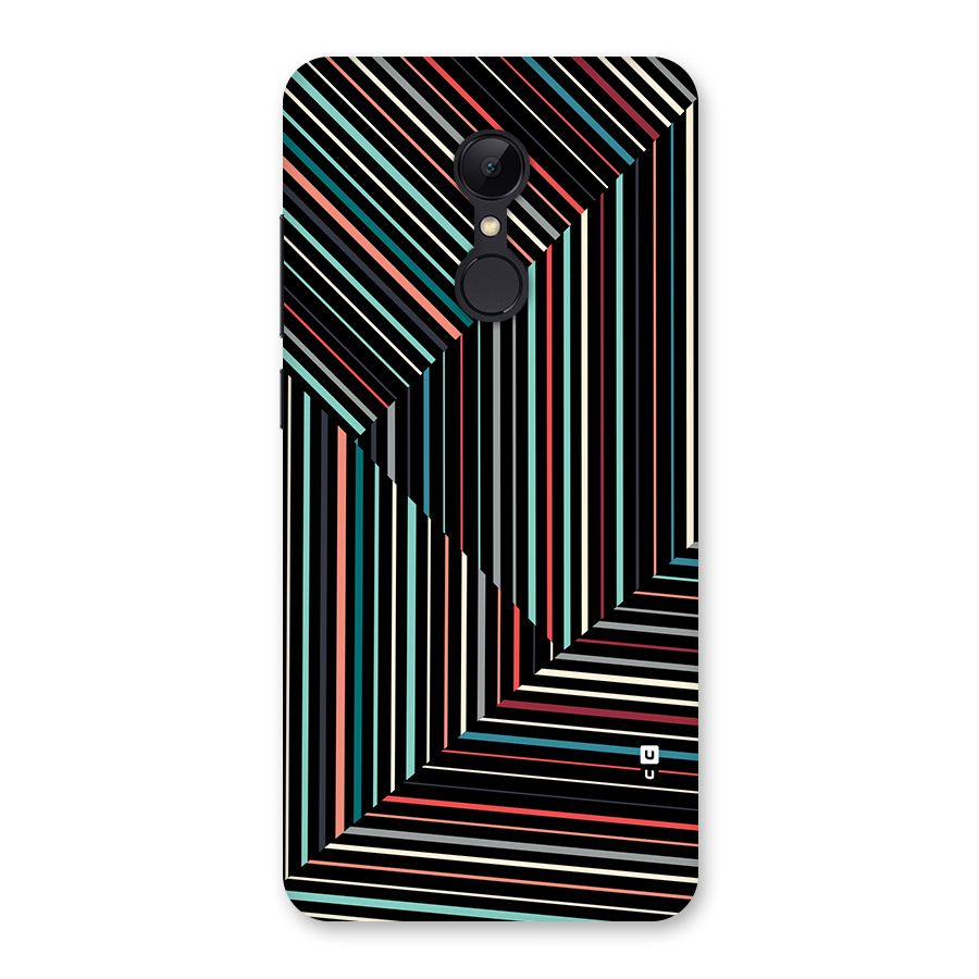Angulars Stripes Back Case for Redmi 5