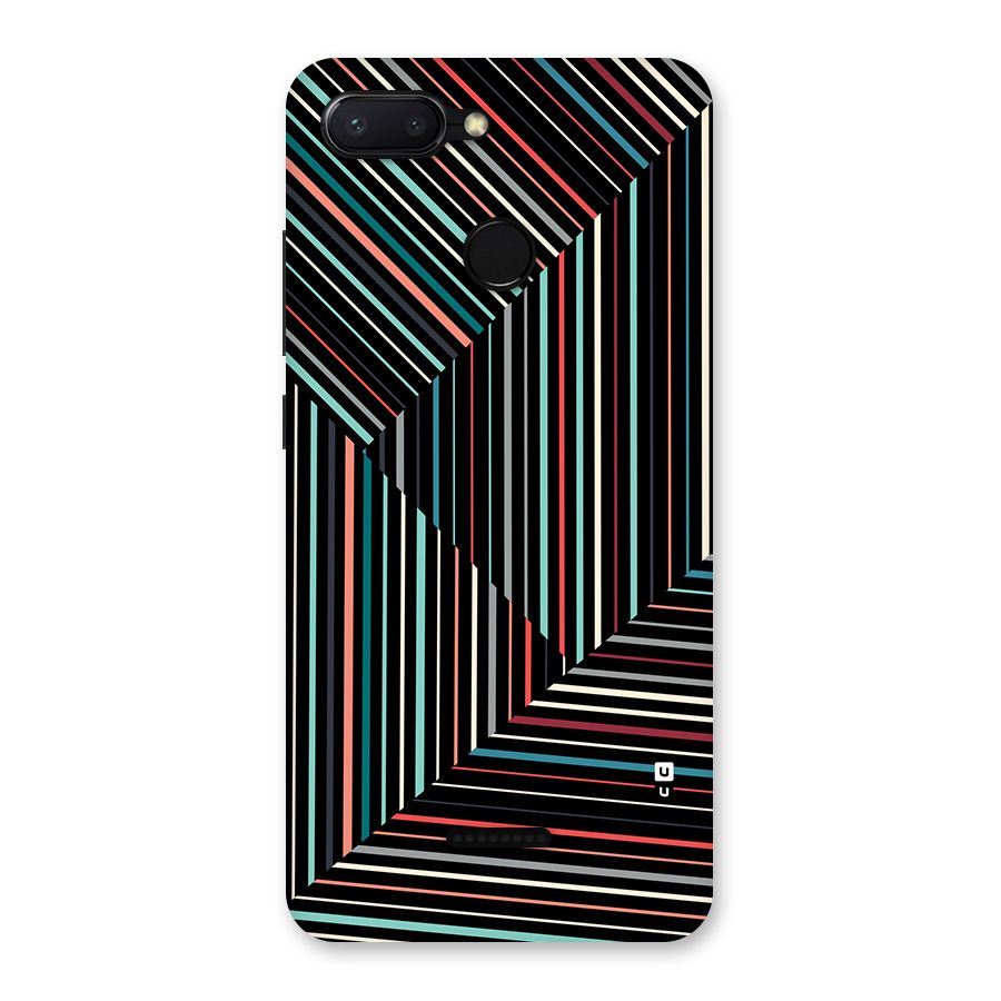 Angulars Stripes Back Case for Redmi 6