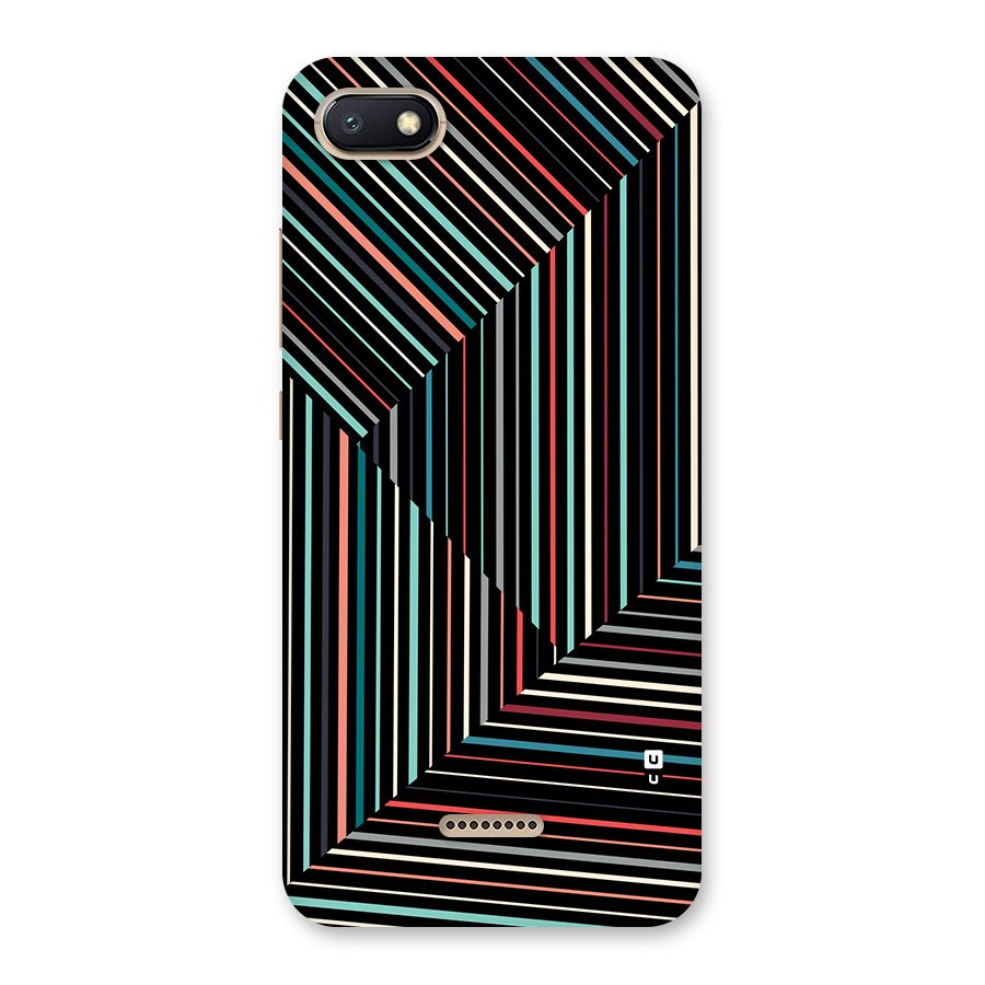 Angulars Stripes Back Case for Redmi 6A