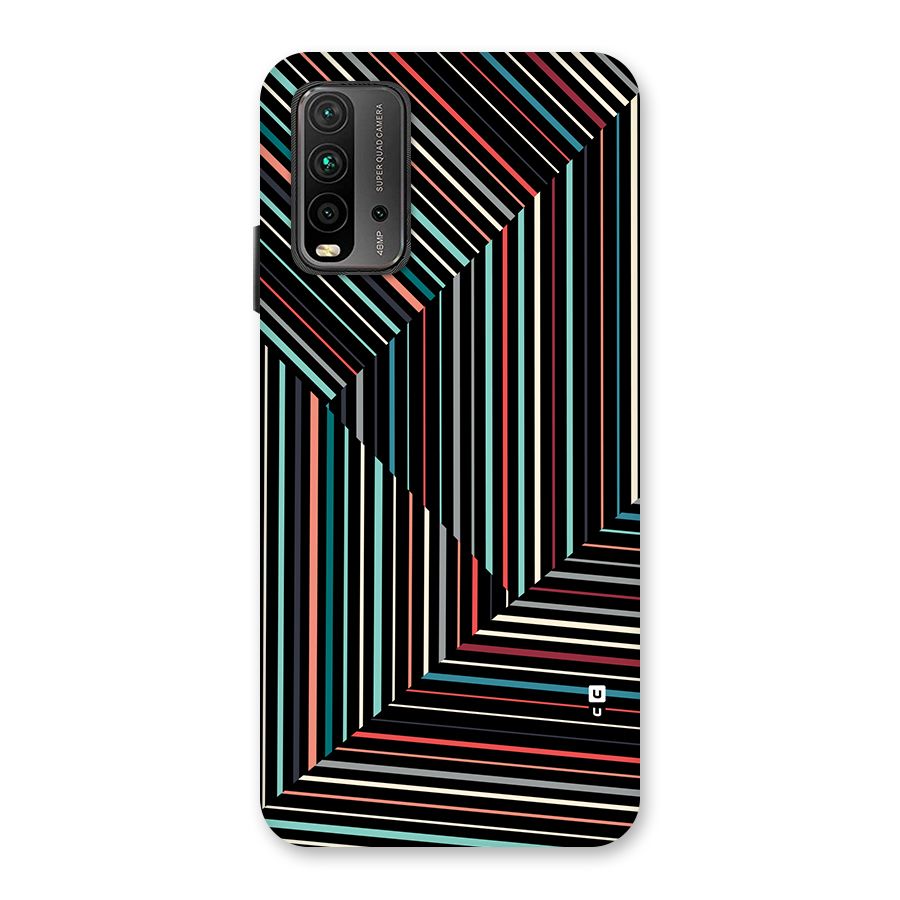 Angulars Stripes Back Case for Redmi 9 Power