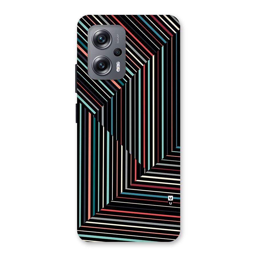 Angulars Stripes Back Case for Redmi K50i