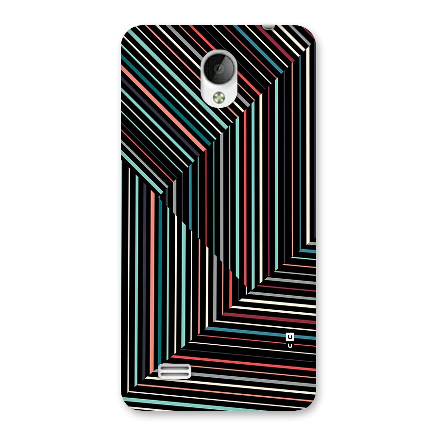 Angulars Stripes Back Case for Vivo Y21
