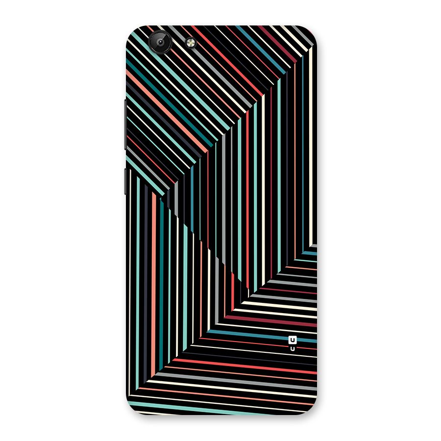 Angulars Stripes Back Case for Vivo Y69