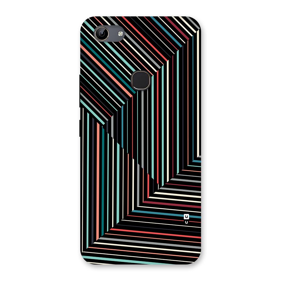 Angulars Stripes Back Case for Vivo Y81
