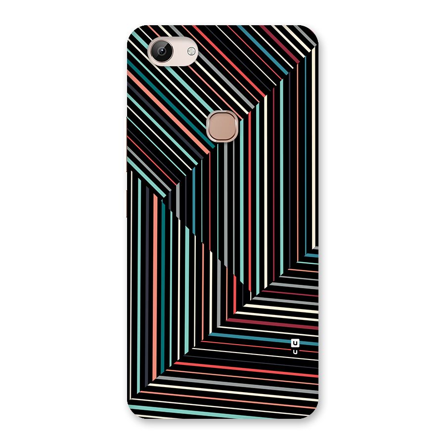 Angulars Stripes Back Case for Vivo Y83