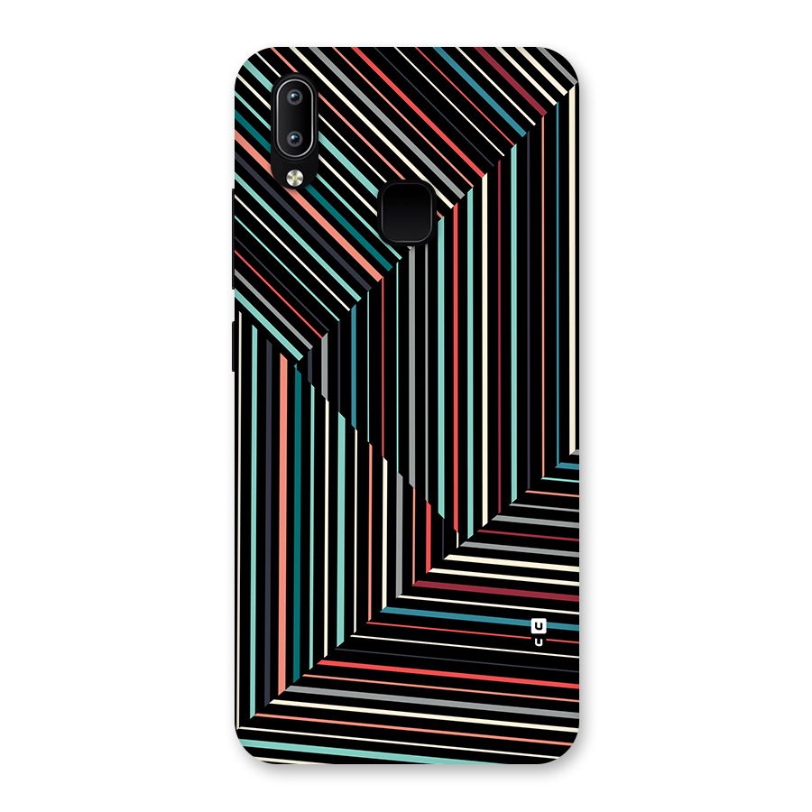 Angulars Stripes Back Case for Vivo Y95