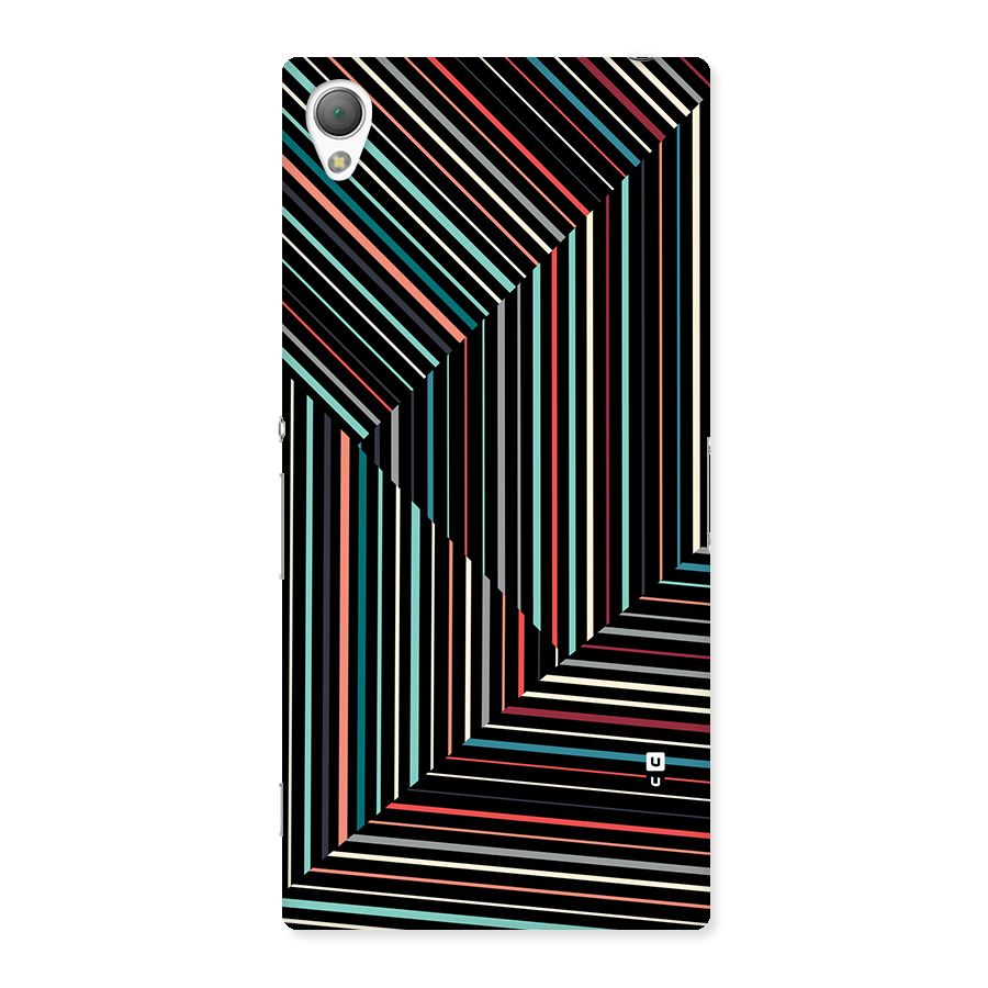 Angulars Stripes Back Case for Xperia Z3